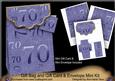 Blue Birthday 70 Gift Bag Mini Kit with Gift Card & Envelope