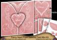 Pink Valentine Love 3D Gatefold Heart Mini Kit