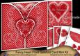 Red Valentine Admirer 3D Gatefold Heart Mini Kit