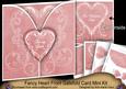 Pink Valentine for My Lover 3D Gatefold Heart Mini Kit