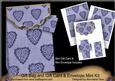 Blue Heart Gift Bag Mini Kit with Gift Card & Envelope