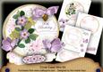 Lilac Fmk 90th Birthday Circle Easel Card Mini Kit