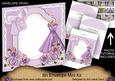 Lilac Dress Stylish Birthday 8in Envelope Mini Kit