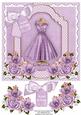 Lilac Dress Stylish Birthday 8in Step by Step