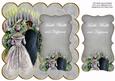 Silverhappycouple Health Wealth Happiness 8in Scallop Topper