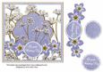 Blue Forget Me Knot Wedding Day 7in Time Topper