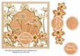 Peach Forget Me Knot Wedding Day 7in Time Topper