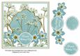 Teal Forget Me Knot Wedding Day 7in Time Topper