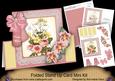 Pink Bouquet1 Easter Wishes Folded Stand-up Card Mini Kit