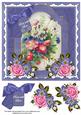 Blue Wildflowers Sent with Love Floral 8inch Step by Step