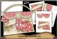 Poinsettias Just for You Drape Bag Card Mini Kit