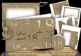 Gold Lace 18 Landscape 7x5inch Card & Envelope Mini Kit