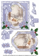 Snow Deer Thinking of You at Christmas 6in Step by Step