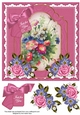 Pink Wildflowers Just for You Floral 8inch Step by Step