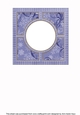 Blue Christmas Church Architect Quad Insert Panel