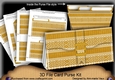 Christmas Jumper Gold 3D File Purse Mini Kit