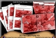 Flora Red 3D File Purse Mini Kit