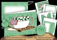 Ivy Cup 70th Birthday 7x5inch Landscape Card & Envelope Mini Kit