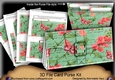 Mid Green Sweet Pea 3D File Purse Mini Kit
