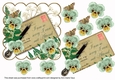 Mint Pansy I can not Attend Ink Saver 6in Decoupage Step by Step