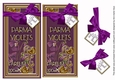 Parma Violets Thank You DL Top Down Topper