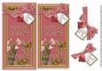 Freesias Pink Thank You DL Top Down Topper