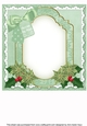 Winter Garden Across the Miles 8x8inch Fancy Insert Panel