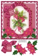 Pink Bells Festive Wishes Fancy 8in Step by Step