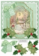 Winter Garden Festive Wishes Fancy 8in Step by Step