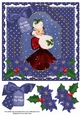 Winter Lady Across the Miles Fancy 8in Step by Step