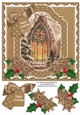 Christmas Window Happy Christmas Fancy 8in Step by Step