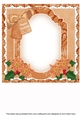Christmas Lantern Happy Christmas 8x8inch Fancy Insert