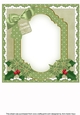 Winter Pub Happy Christmas 8x8inch Fancy Insert
