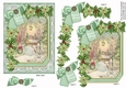 Winter Garden Christmas Blessings 7x5in Fancy Lace Step by Step