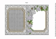 Snow Tree Good Cheer 7x5in Fancy Lace Foldable Insert