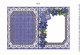 Choirboy Happy Christmas 7x5in Fancy Lace Foldable Insert