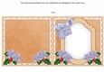 Mother Mary Parents at Christmas To fit 6in Folded Insert