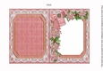Snow Church Thinking of You 7x5in Fancy Lace Foldable Insert
