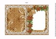 Snow Village Thinking of You 7x5in Fancy Lace Foldable Insert