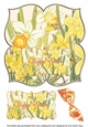 Daffodils Happy Easter 8in Large Blooms Fancy Topper