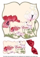 Anemone1 Happy Easter 8in Large Blooms Fancy Topper