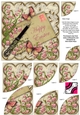 Cream Lily of the Valley Happy Easter 6in Duo Corner Stacker