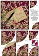 Hot Pink Lily of the Valley Happy Easter 6in Duo Corner Stacker
