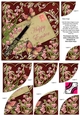 Red Lily of the Valley Happy Easter 6in Duo Corner Stacker