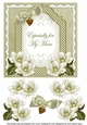 Olive Magnolia Especially for my Mum Fancy 7inch Decoupage Topper
