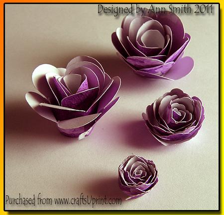 Fancy Spiral Flowers