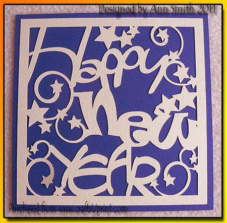 Square Happy New Year Panel