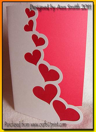 'hearts' Card