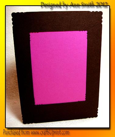 Shaped Corner Aperture Card