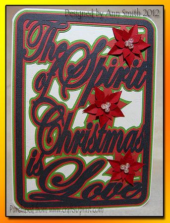 Spirit Of Christmas Card - / /